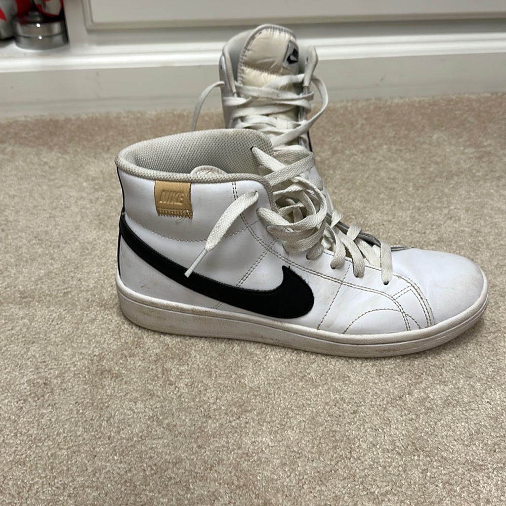 Gently work Nike high tops